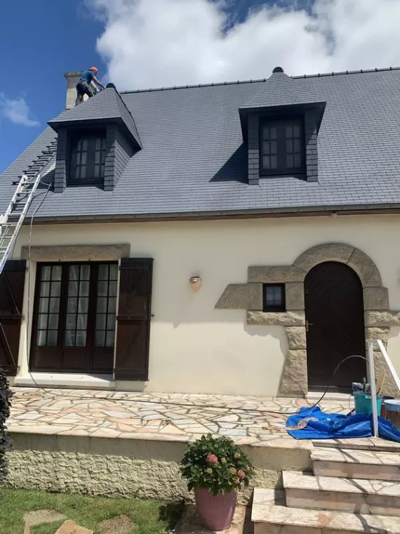 À qui faire appel pour de la cimentation de cheminée ?, Nantes, France Toiture